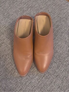 Poppy Barley Heeled Mules